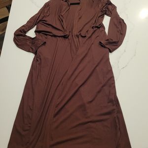 Chocolate Brown Hooded Cardigan